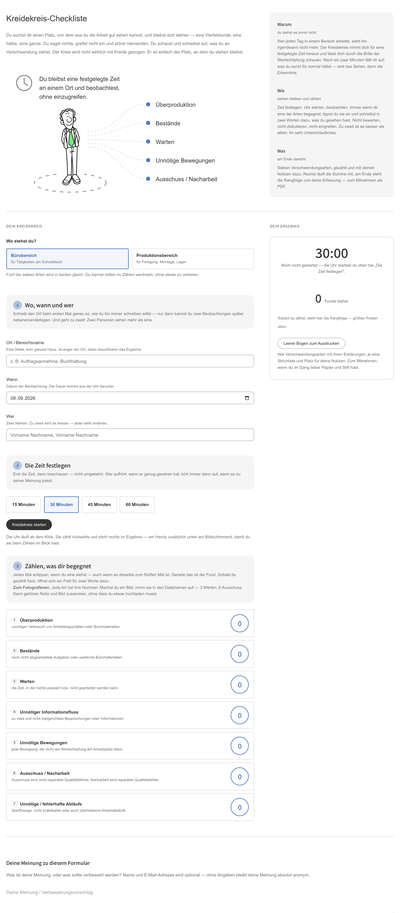 Vorschau: Kreidekreis-Checkliste