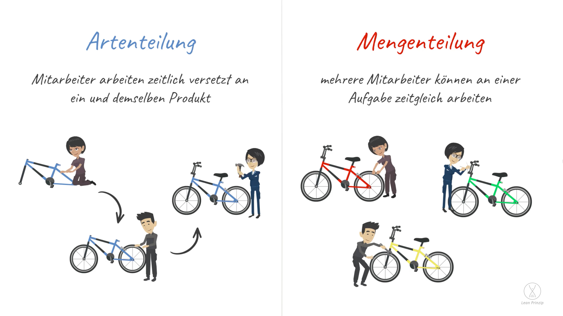 Artenteilung: Die Artenteilung ist eine Form der Arbeitsorganisation.